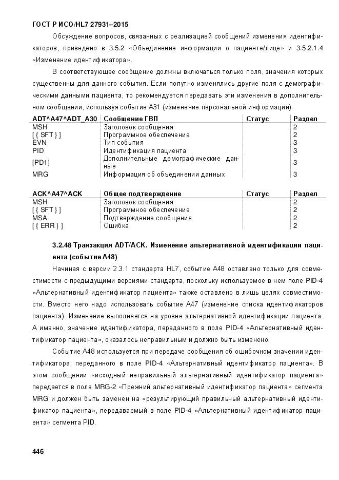 ГОСТ Р ИСО/HL 7 27931-2015, страница 453